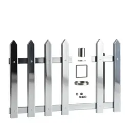 Picket fence section