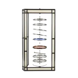 Stained glass panel