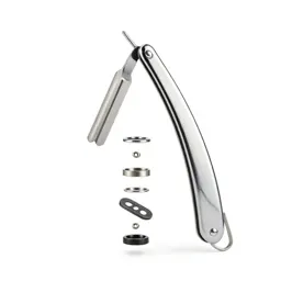 Straight razor open
