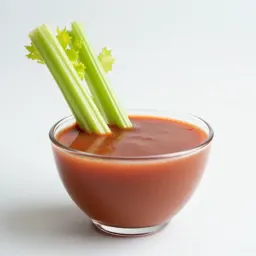 Bloody mary with a celery stalk