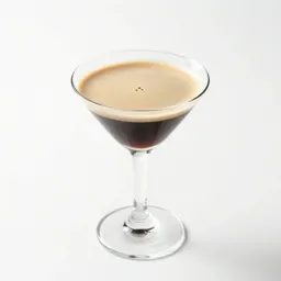 Espresso martini with crema