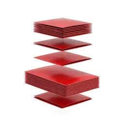 Red envelope stack