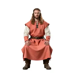 Norse seafarer with a rope