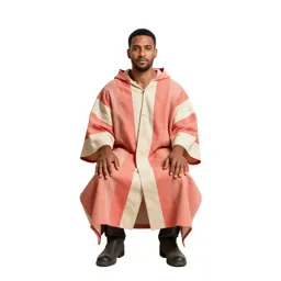 Off-world farmer in a sun cloak