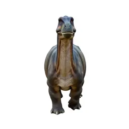 Brachiosaurus reaching upward