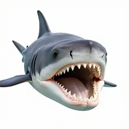 Megalodon jaw