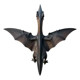 Quetzalcoatlus standing