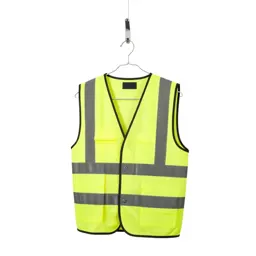 Hi-vis vest on a hook