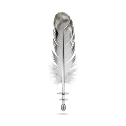 Feather wand toy