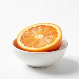 Blood orange halved
