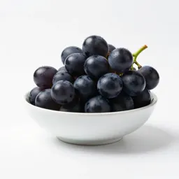 Bunch of black grapes