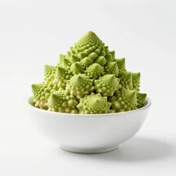 Head of romanesco