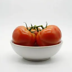 Heirloom tomato on the vine