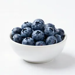 Punnet of blueberries