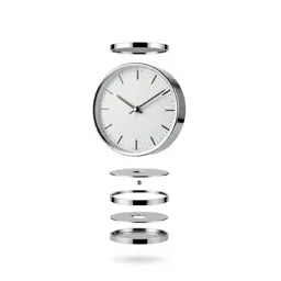 Wall clock with a plain face