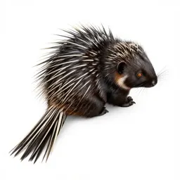 Long-tailed porcupine