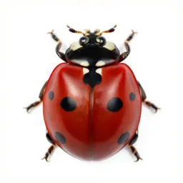 Two-spotted ladybug