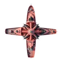 Gas-turbine ship