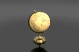 Small globe on a stand