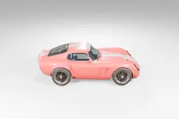 Toy car, specifically a pink sports car