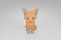 Small figurine of a fox