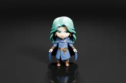 Figurine of a female character