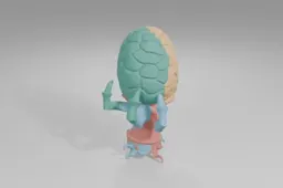 Small figurine of a human brain