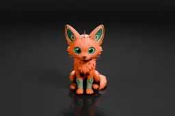Small figurine of a fox