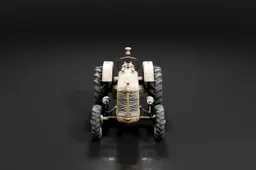 Photograph of a vintage tractor