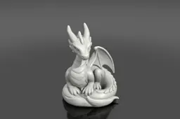 Small figurine of a dragon