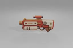Futuristic-looking weapon