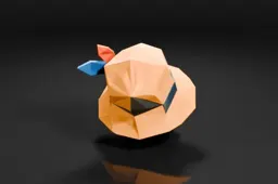 Origami bird