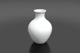 White vase