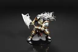 Miniature figurine of a warrior