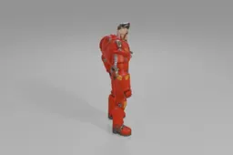 Man in a red suit