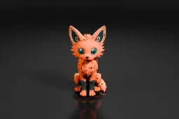 Small figurine of a fox
