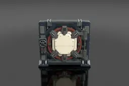 Scifi metal door with details