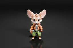 Small figurine of a fox