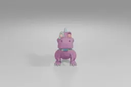 Small toy dinosaur
