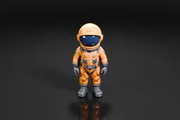 Toy figure of an astronaut