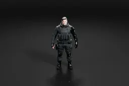 Man in a military uniform