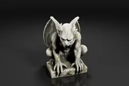 Statue of a gargoyle