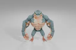 Toy figure of a frog