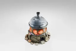 Small, round structure with a dome-shaped top
