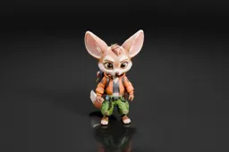 Small figurine of a fox