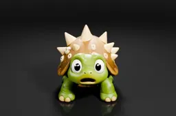 Small toy dinosaur