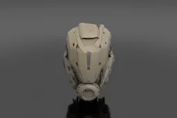 Futuristic helmet