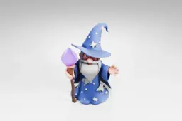 Figurine of a wizard