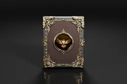 Photograph of a rectangular frame with an ornate design