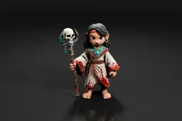 Figurine of a character from a video game